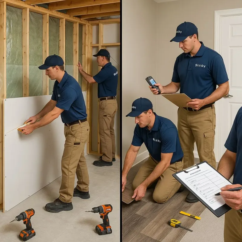 Repairs and Reconstruction process in Pleasant Valley, WV