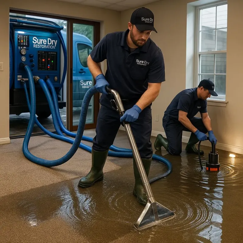 Water Extraction and Removal process in Pleasant Valley, WV